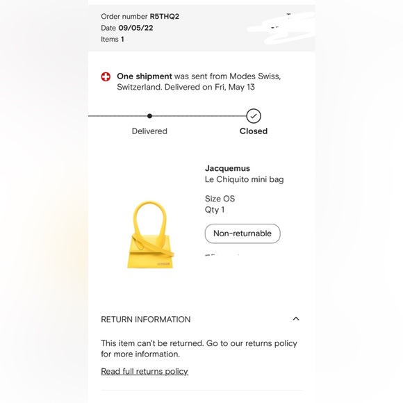 SOLD!!! Jacquemus Le Chiquito Moyen bag authentic with receipt - Picture 16 of 16